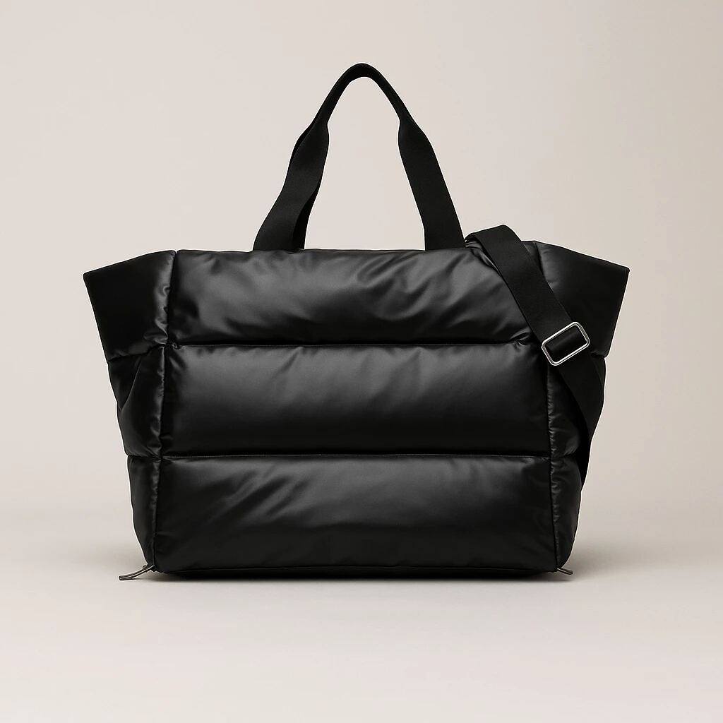 Bolsa de Ombro Puffer Grande Impermeável Academia