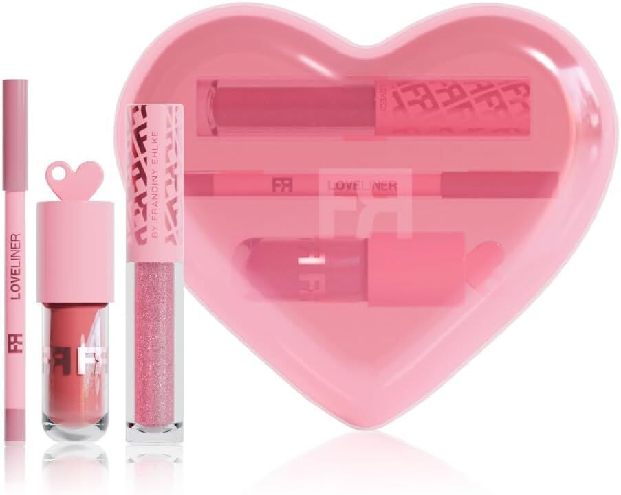 Kit Fran Love — Gloss Labial e Lápis Labial