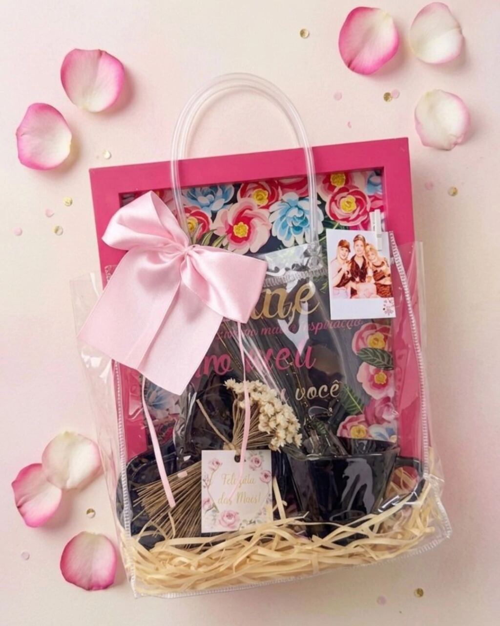 Kit Luxo Dia das Mães Preto