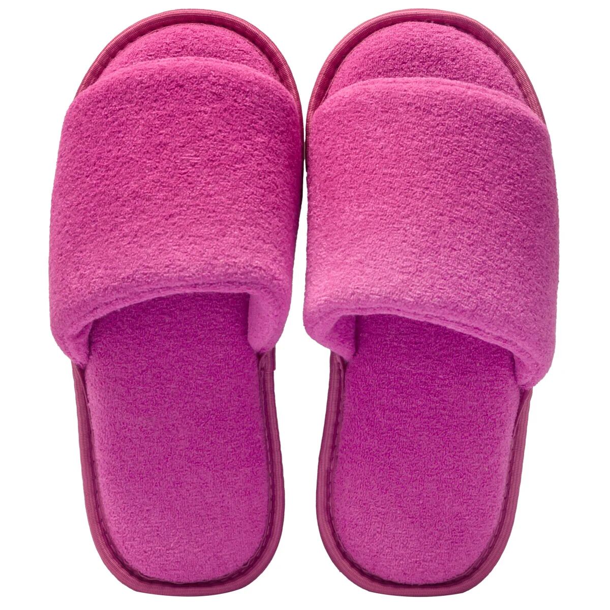 Pantufa Slide Rosa com Sola Antiderrapante