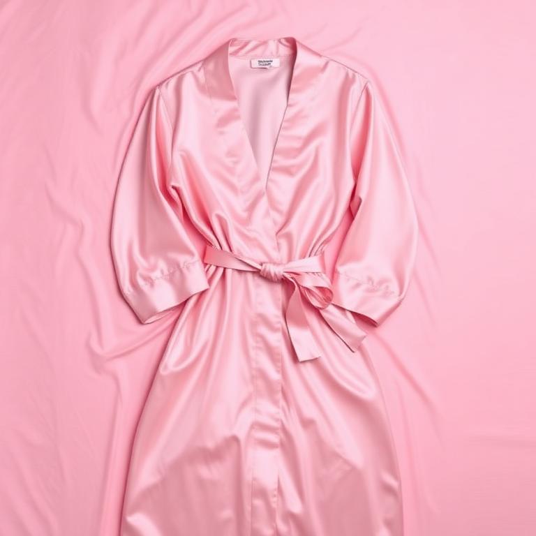 Robe de Cetim Rosé